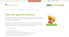 Desktop Screenshot of gezondgroep.nl