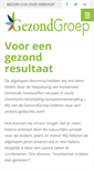 Mobile Screenshot of gezondgroep.nl